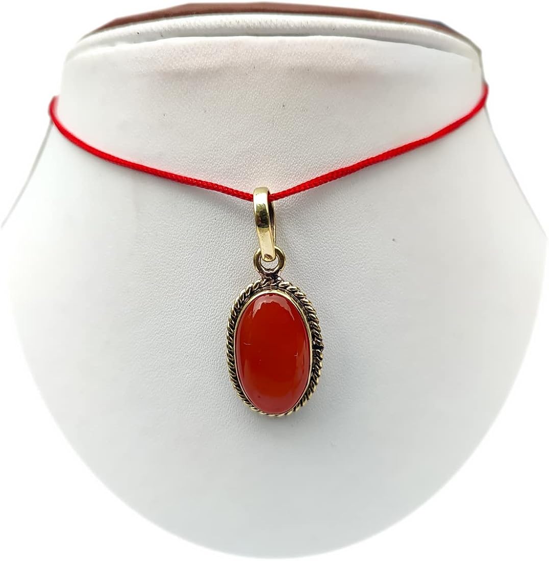 Buy Red Yamini Sulemani Hakik 11.25 Ratti Lab Certified Red Haqik